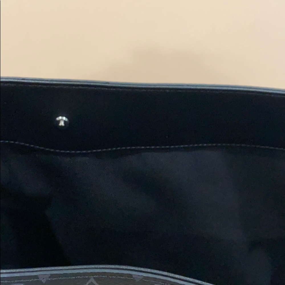 Louis Vuitton Monogram Eclipse and Leather Grand Sac - Picture 6 of 10
